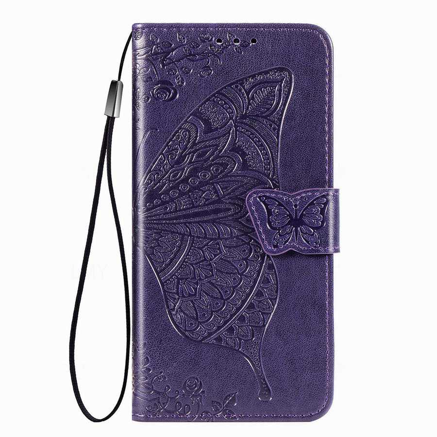 Butterfly Leather Flip Case For Xiaomi Redmi Note 11 12 Poco M6 Pro 5G X8 M8 F8 17 Ultra C75 X6 F6 C65 13T 14T 11T 13 Lite 14C A2 A3 13C Wallet Cover