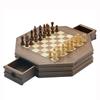 Octagonal Wooden Chess Set Luxury Professional Board Games For Children Handmade Magnetic Chess Pieces Family Decoration Gifts