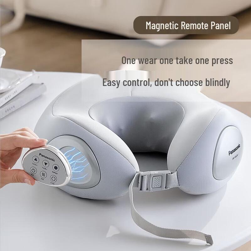 Panasonic Neck Massager with Heat and Airbag Kneading CN plug (adapter included)