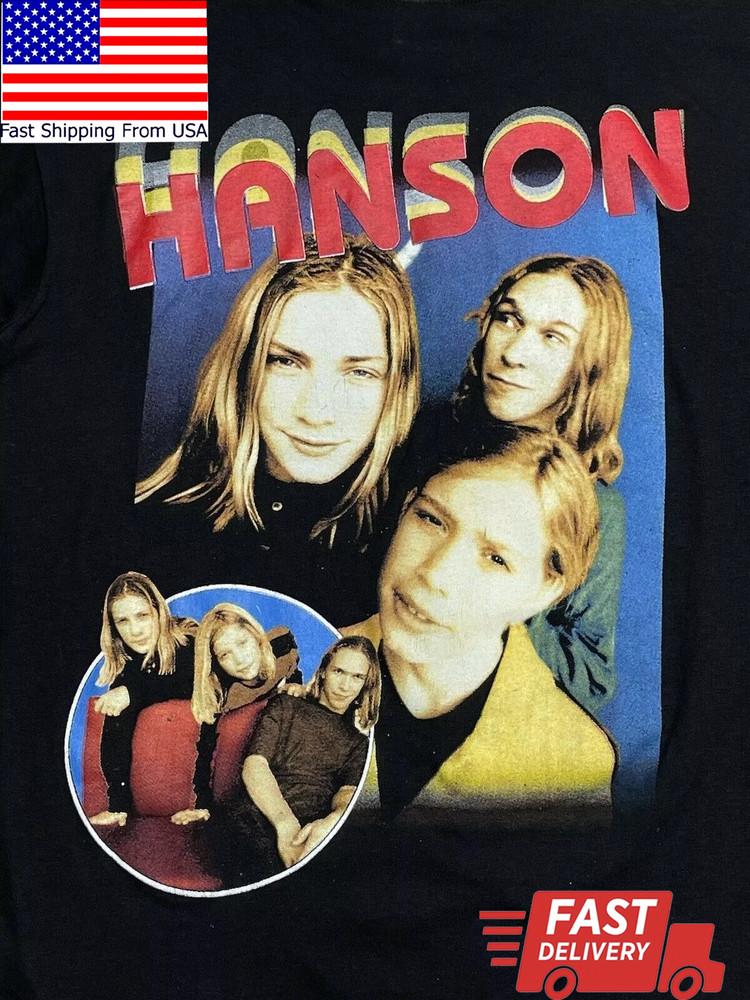 Vintage Hanson Band T-Shirt Unisex Tee For Men Women Size S-5XL Unisex T-Shirt XXXL