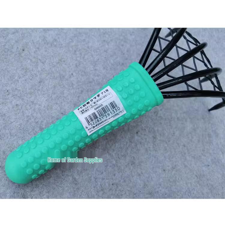 Five-Claw Rake for Leaves, Gardening, and Beach Use