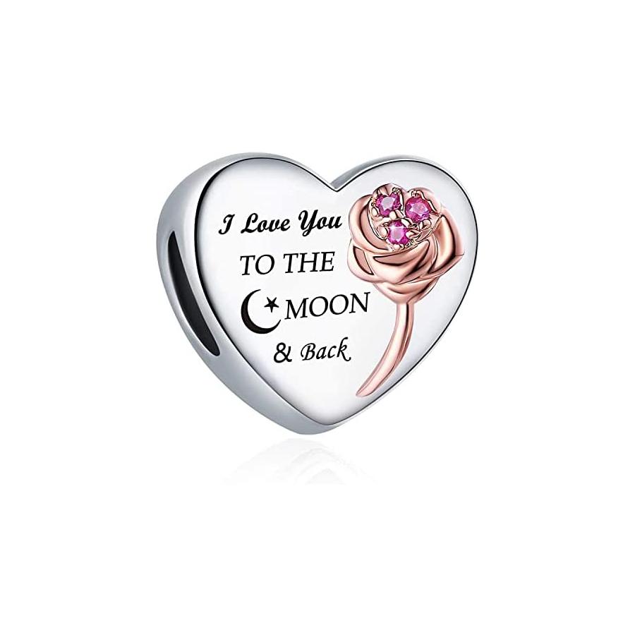 New copper Family Members Wife Daughter Mom Pendant Trinket Bead Compatible With Authentic Charm Bead Charms Bracelets Jewerly Accessories