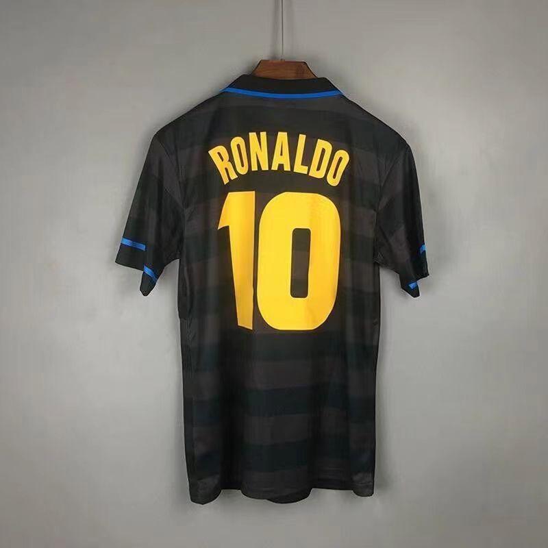 Vintage Jersey Football Jersey Classic Country Milito Ronaldo Maldini Sneider Bergkamp Jersey