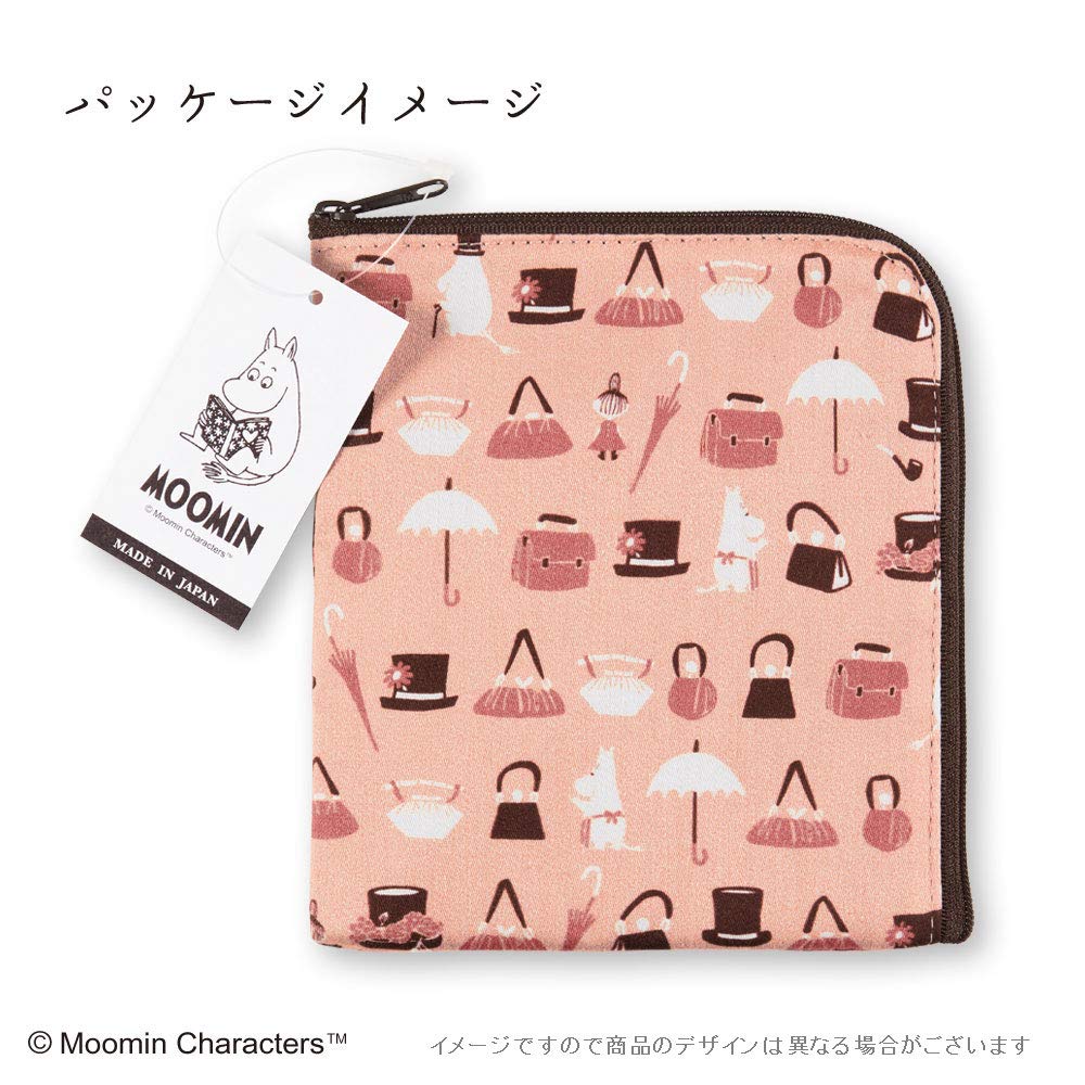 Miyamoto Towel Made in Japan Flat Mini Moomin x x 1 cm (Miyamoto) Pouch, Chair, Navy, 13.5 15.5