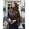 Fashion Leopard Print Scarf Woman Hijab Scarves Soft Pashmina Winter Thin Scarf Femme Headband Neckscarf Stoles Wrap Shawls