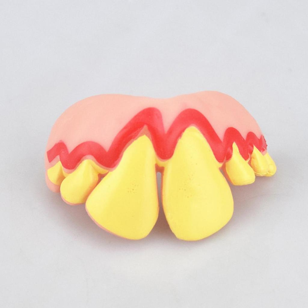 1 Pair Funny Fake Teeth Fangs Cosplay Costume Acssory Party Supplies Halloween Cosplay Humorous Dentures April Fool's Day Gift