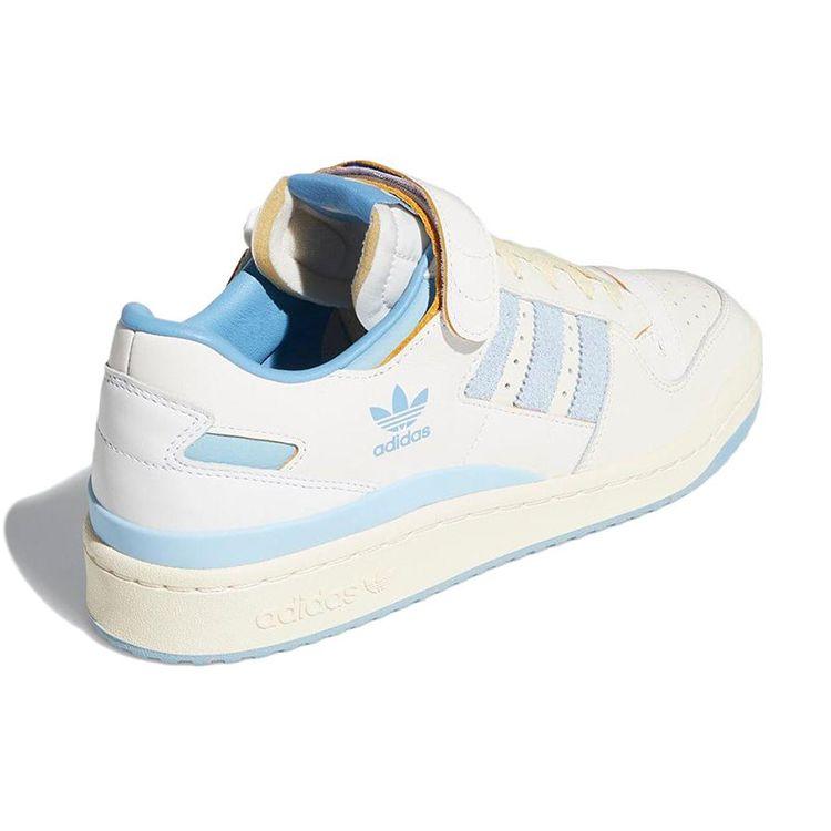 Adidas Forum 84 LG White Clear Sky Unisex Sneakers Cloud-White Cream-White GZ1893