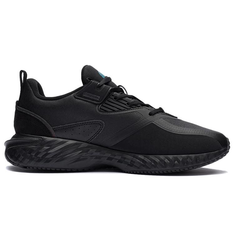 Li Ning Low Top Running Shoes Men's Black AGLR233-3