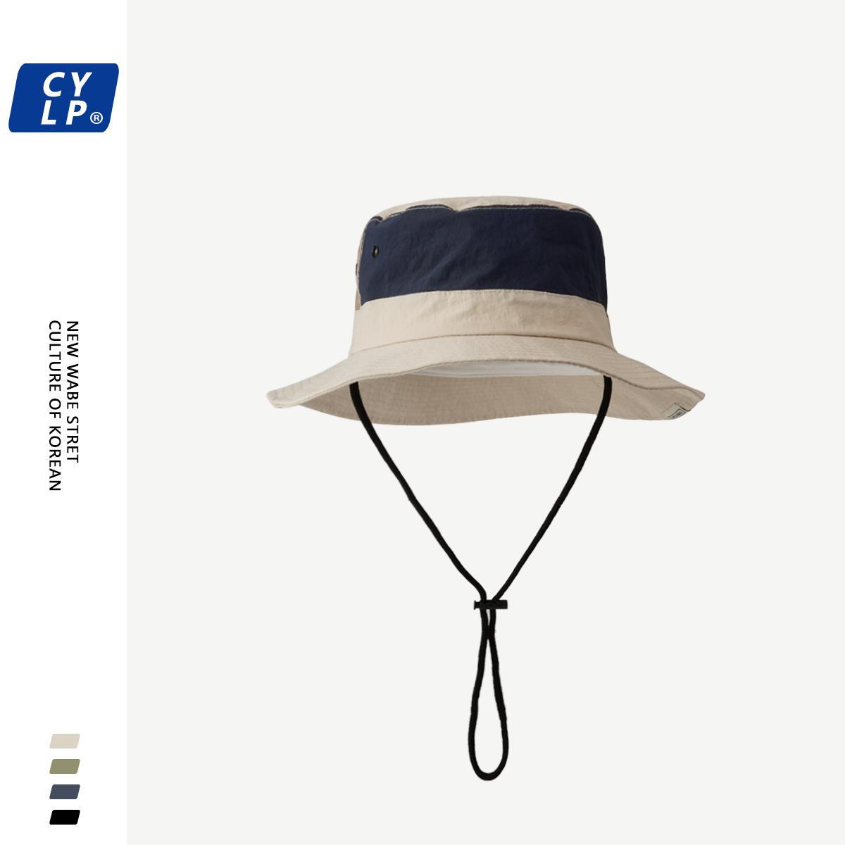 

Весна и лето путешествия кемпинг солнцезащитный крем дышащий быстросохнущий панама женская уличная мода контрастный цвет панама мужская солнцезащитная шляпа M（56-58cm）