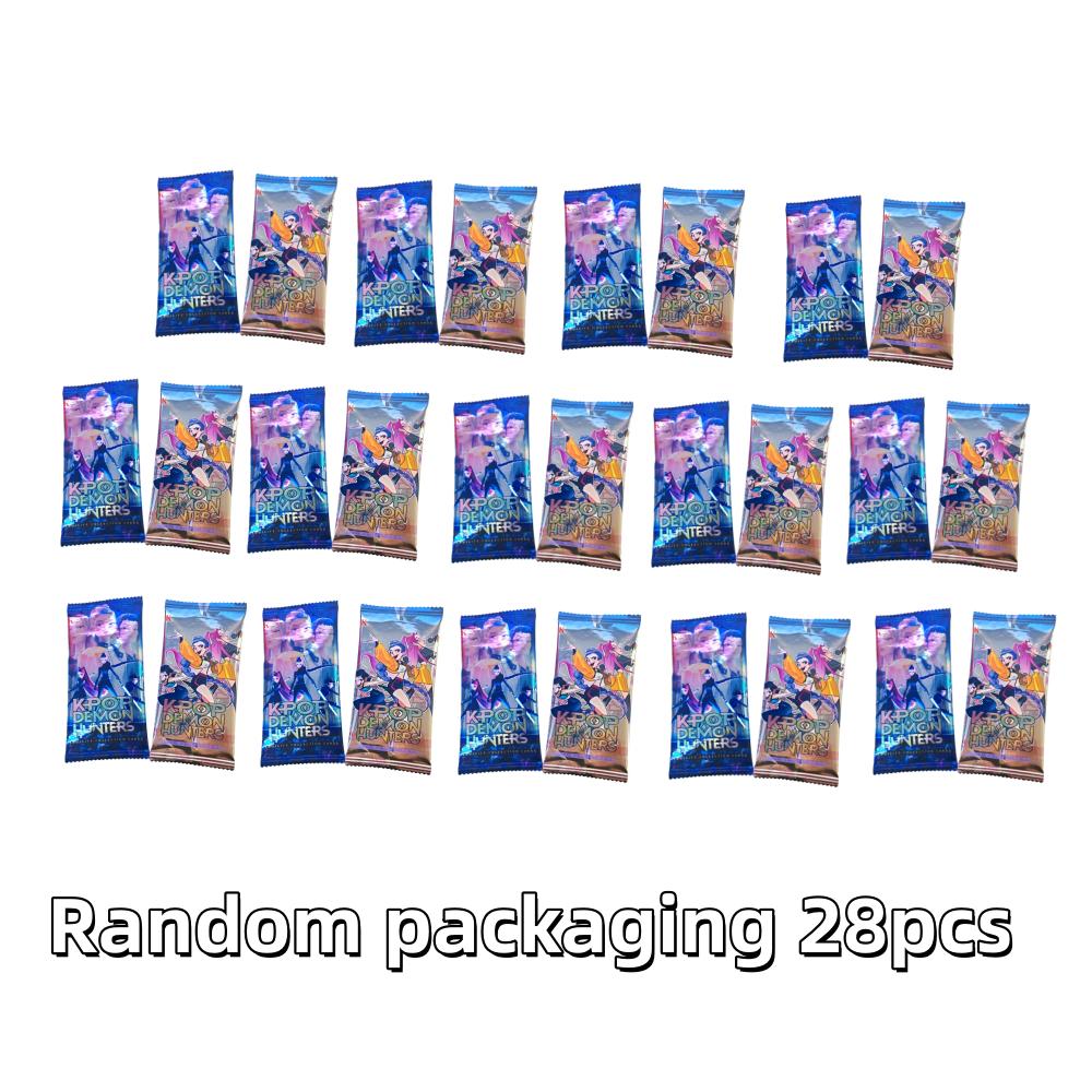 Kpop Demon Hunters Holder Binder Anime Card Protector Albums Collections Folder Rumi Mira 400Pcs Card Hold Book Kids Toys Gifts