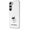 Etui do Samsung Galaxy S23 Karl Lagerfeld Ikonik Choupette Przezroczyste