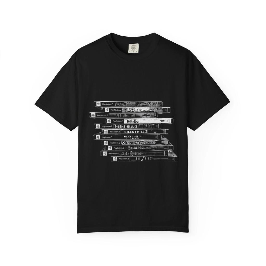 PlayStation 2 Horror T-Shirt, Perfect for Silent Hill Fans, Video Game Gift,