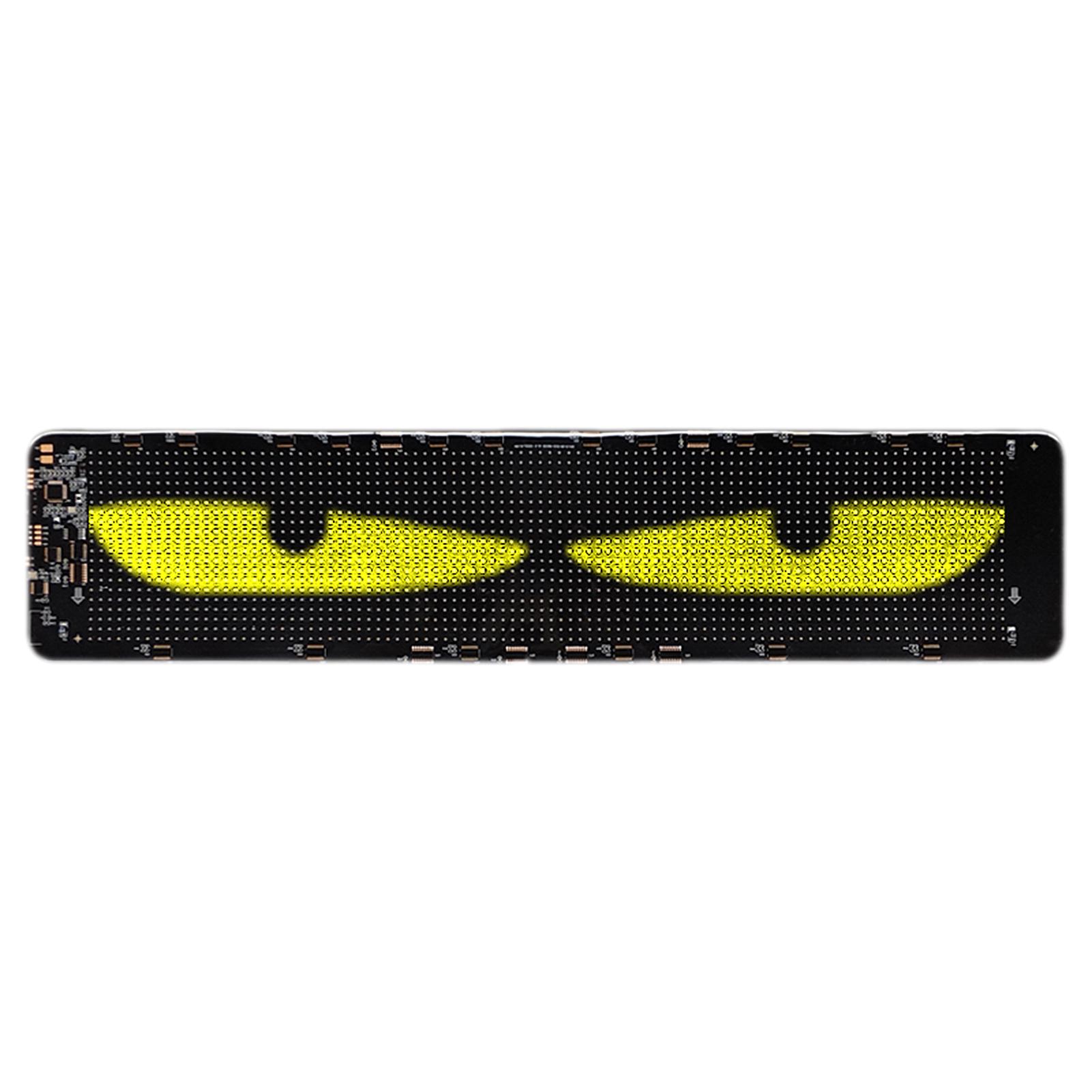 

Светильник Devil Eyes для лобового стекла с пультом дистанционного управления и приложением Программируемые цветные светодиодные глаза для автомобиля