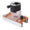 Wood Trimmer Router Base 2 In 1 Compact Wood Palm Router Base Router Slotting Bracket for 65mm Trimmer Milling