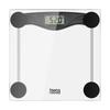 Teesa LCD glass bathroom scale, accuracy up to 0.1 kg, max 180 kg