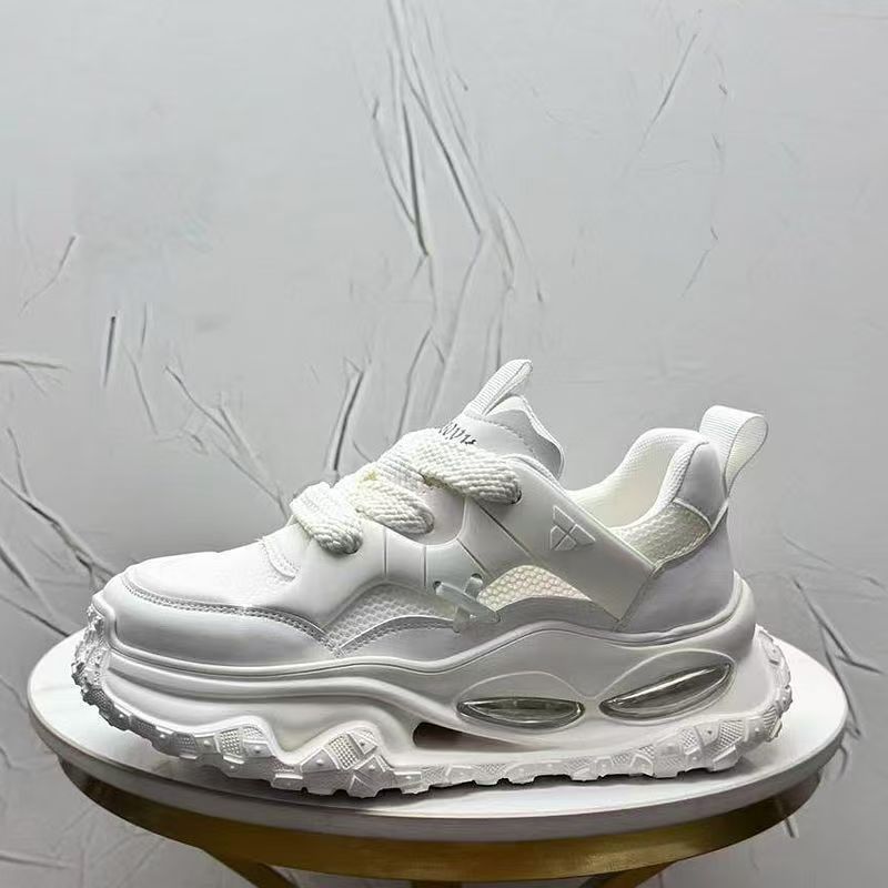 

Internet celebrity popular men s shoes summer breathable mesh casual heightening dad shoes youth running shock absorbing sports shoes 39