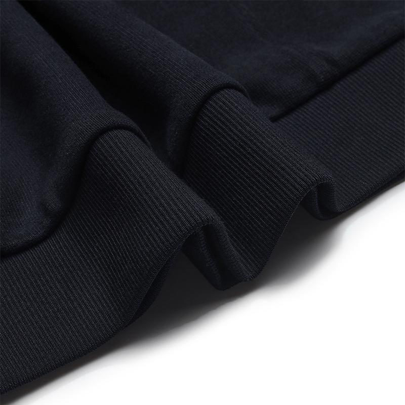 Fila Heritage Simple Classic Versatile Comfortable Structured Logo Knit Hoodie Women Hoodies Legendary-Blue F11W548201FNV