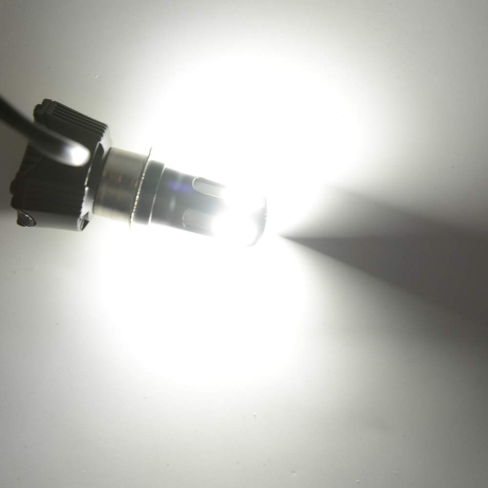 Motorcycle LED Headlight, Compatible with H4, H6, PH7, PH8, Compatible with DC AC, Hi/Lo