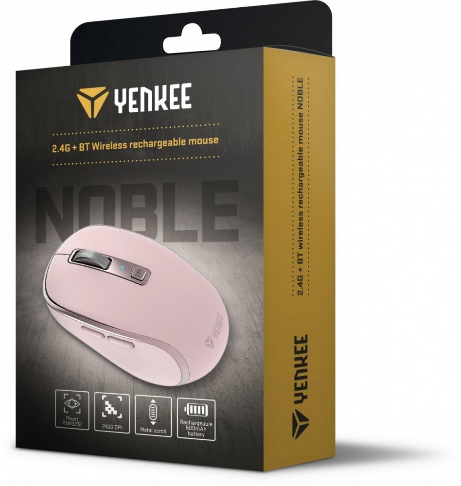 DUAL WiFi+Bluetooth kabellose Maus, 2400DPI Akku