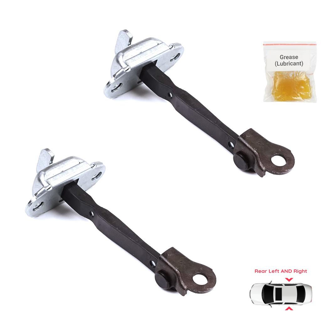 BDP1355-1 2 Pieces Rear Door Hinge Brake Stop Check Strap Limiter for Toyota Hilux MK7 N1 N2 N3 Fortuner MK1 N5 N6 2004-2015 686300K011