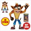 Hot New IN Stock Crash Figure Game Crash Bandicoot Sane Trilogy Action Anime Figure Toy Doll Decoration Halloween Gifts