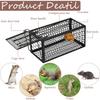 Rat Cage Net Household Mouse Catcher Metal Reusable Humane Indoor Compression Material for Mice Easy To Catch and Release