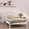 VidaXL Bed Frames White Solid Wood 90x200 Cm 3105651
