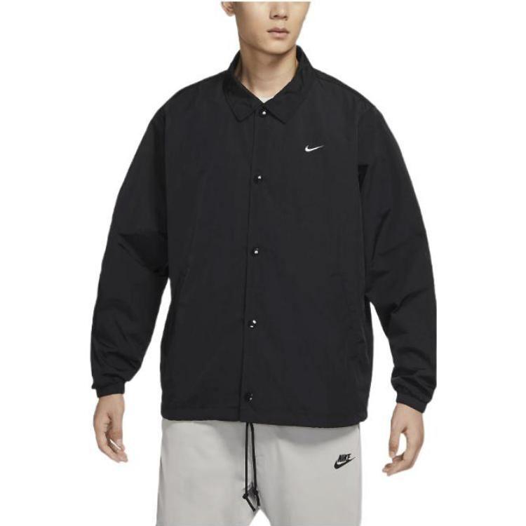 Nike Jackets Men's Black Lapel Moderate Other DQ5006-010