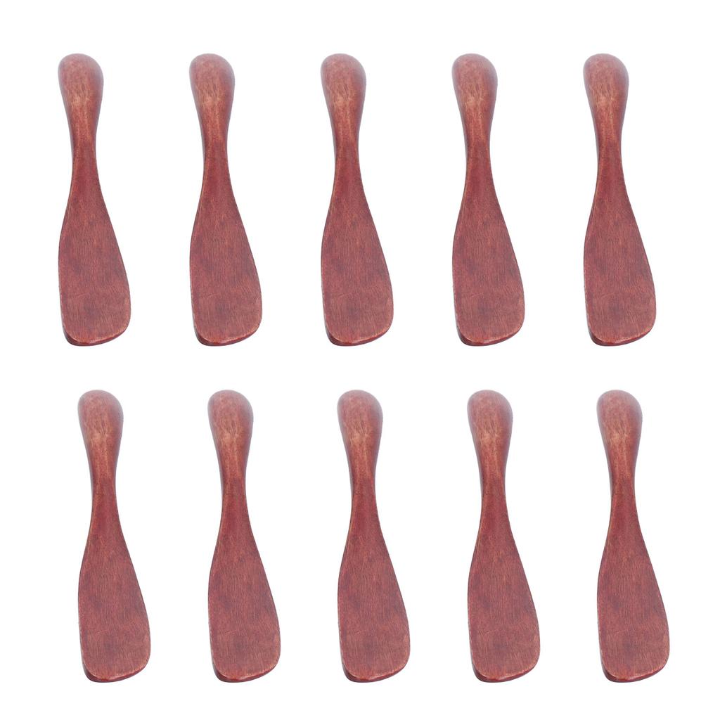 10 pz Coltello da Cena in Legno Spalmaperformaggio Coltello per Torta Stoviglie Riutilizzabili Gadget da Cucina per Casa Cucina Picnic Ristorante