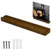 Wooden Wall Record Holder Wood Vinyl Record Shelf Wall Mount Record Storage Racks Small Wall Vinyl Record Holder Display Shelf
