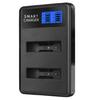 Fast Charging LCD Micro USB Charger for Olympus D750, SH21, SP800UZ Camera