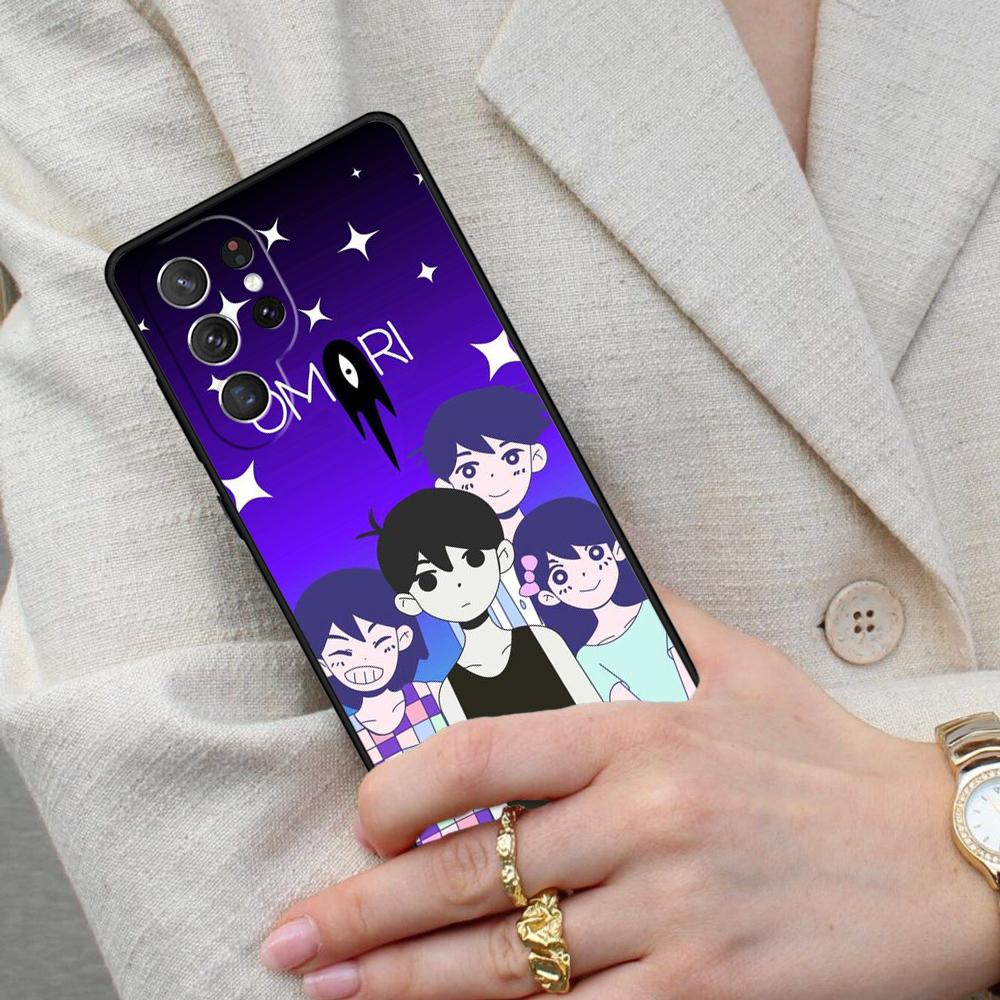 Omori Cell Phone Case for Samsung Galaxy S26 Ultra S25 S24 S23 S22 S21 S20 Note10 Cover