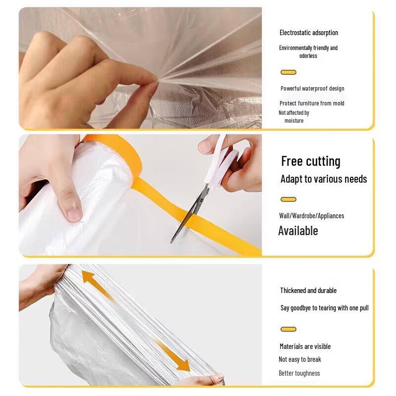 Disposable Furniture & Renovation Dust Cover Film