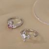 Planet Saturn Open Ring Female Full Diamond Zircon Niche Design A Cold Wind Index Finger Ring