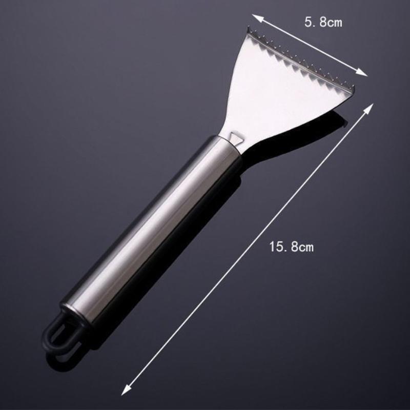 1Pc Stainless Fish Scales Scraping Graters Fast Remove Cleaning Peeler Scraper Bone Tweezers Tool Gadges Kitchen Accessorie