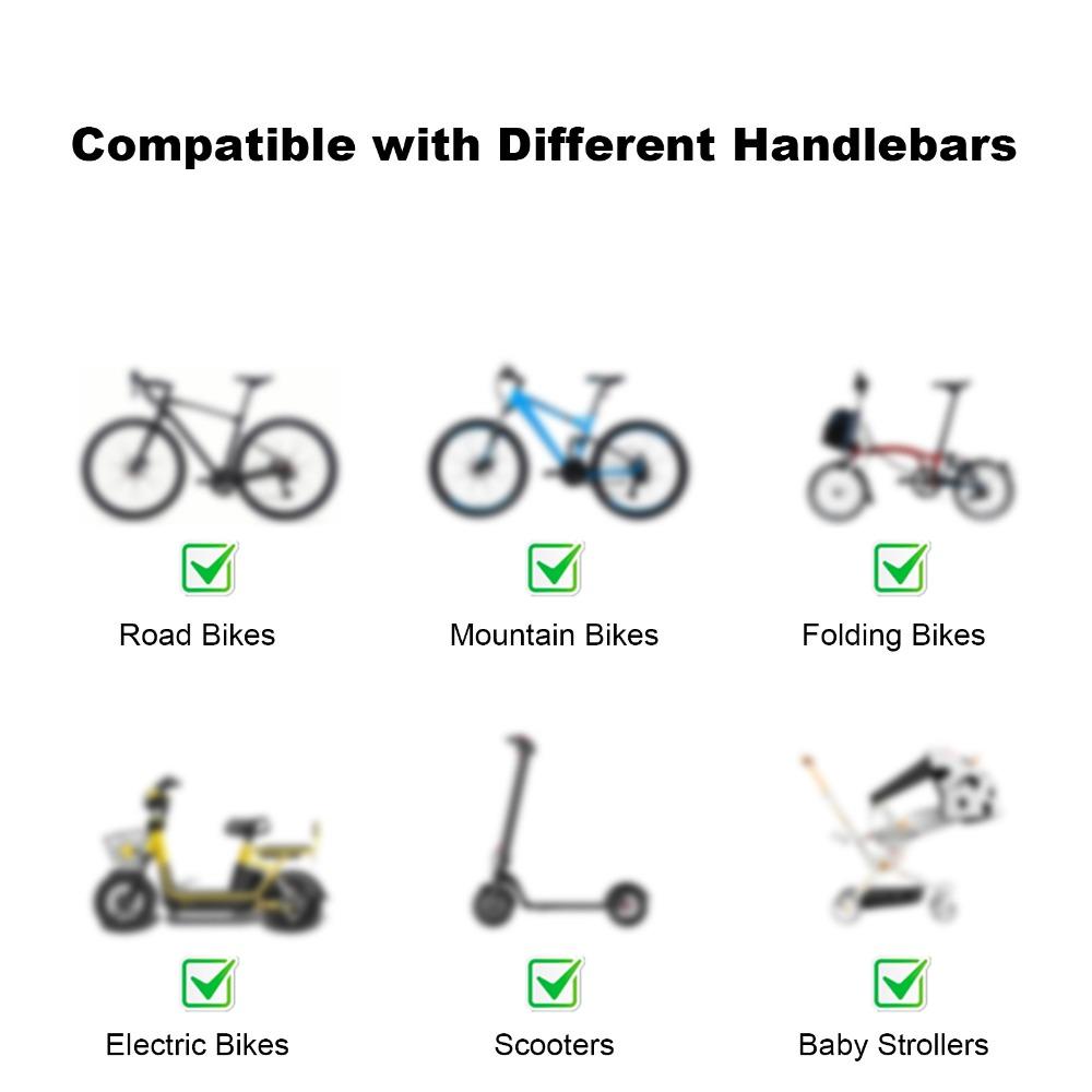 Flexible Bicycle Phone Holder Silicone Handlebar Phone Holder  Road Bike Cycling