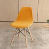 Velvet Chair Cover Sets Spandex Shell Plain Color Backrest Seat Cover For Living Room Office Bar Banquet Event Decoration Dust Cover