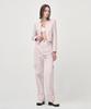 Etmont Pocket Denim Turn Up Pants, Pink