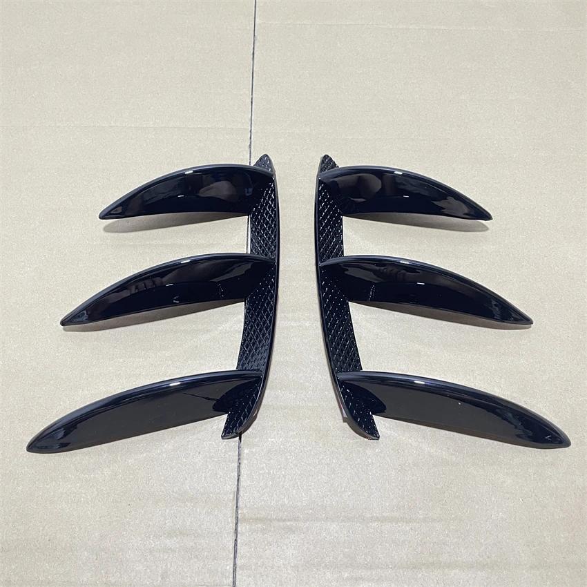 

Hatchback Rear Bumper Lip Spoiler Side Canards Splitter Body Kits Gloss Black For Mercedes Benz A-Class W176 A45 AMG 2013-2018