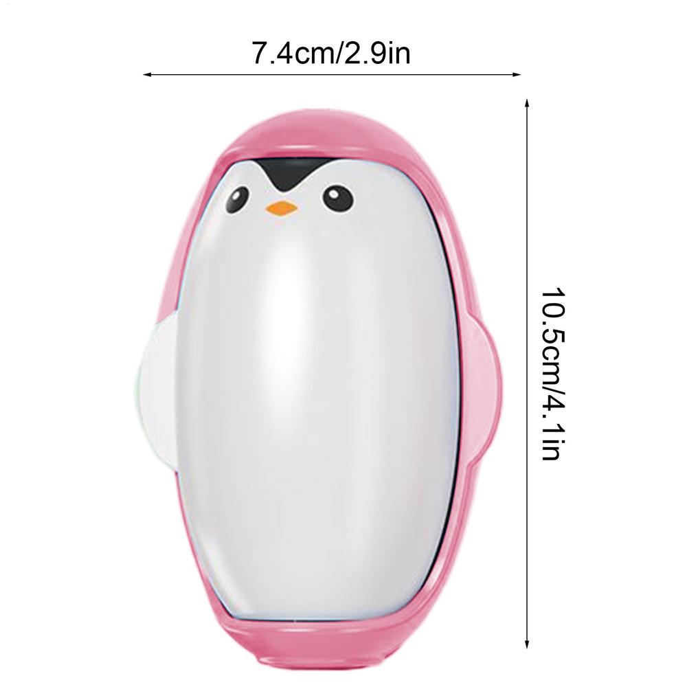 Penguin Lint Remover Household Portable Sticky Washable Reusable Roller Brush Ball Gluer Hair Remover Pet Hair Clothing Cleaning