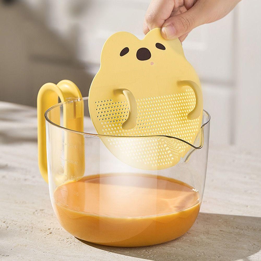 Built-in Filter Plate Strainer Bowl Equipped with Filter Plate Egg Filter Basin  Kitchen Supplies