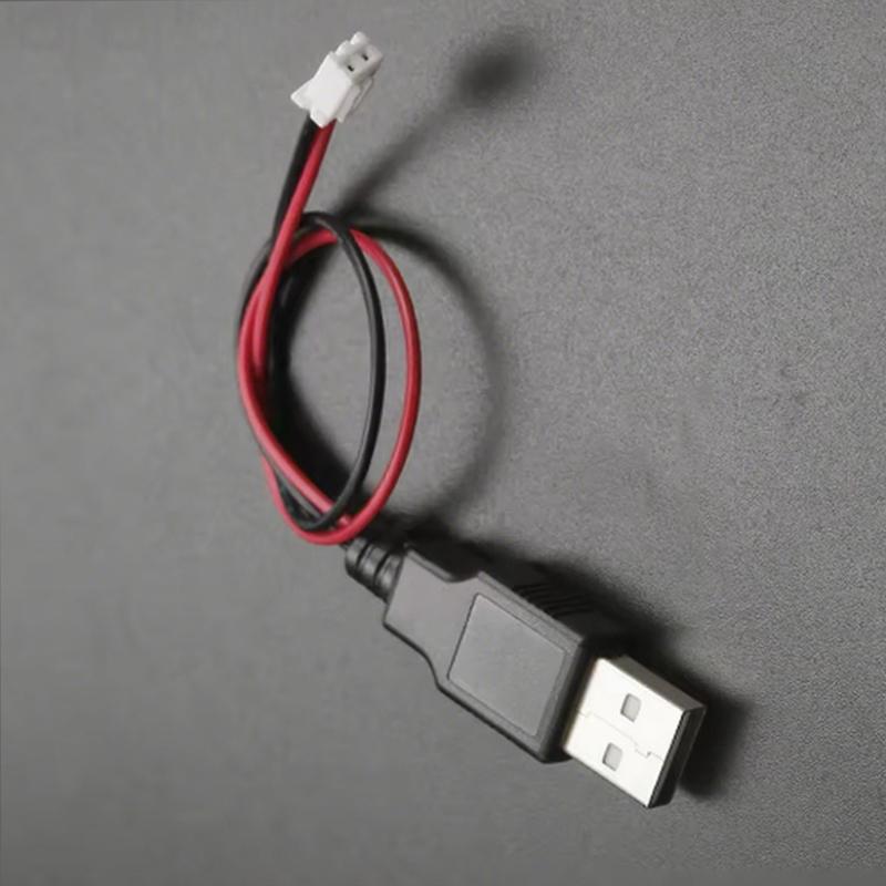USB Male And Female Head to XH2.54-2P Terminal Wire 2-Core Power Socket DIY Accessories for PH2.0 Terminal Wire