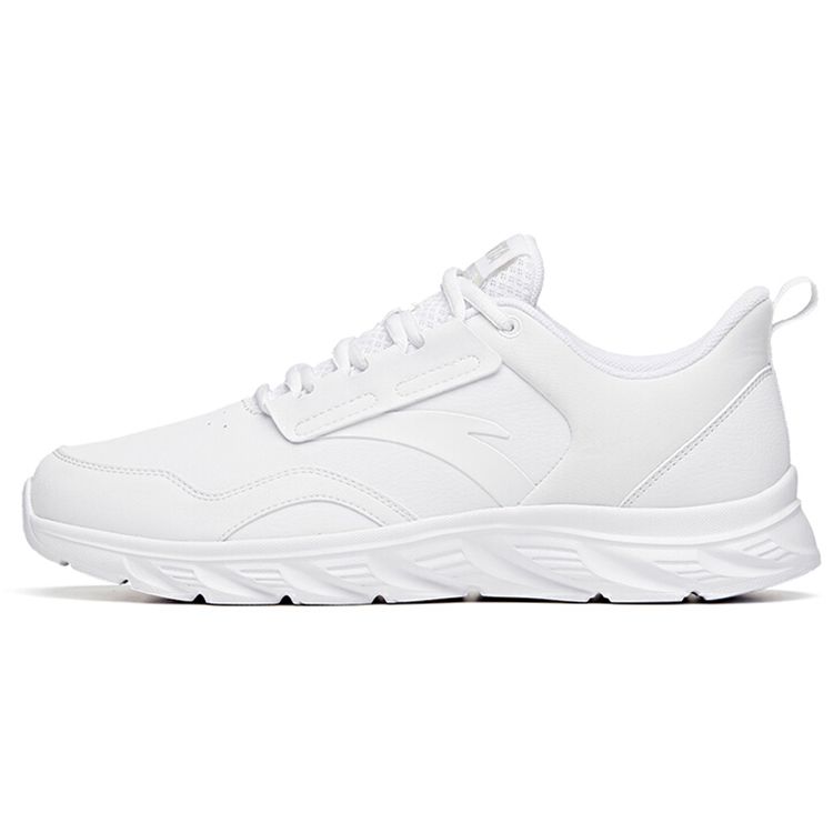 

Anta Casual Shock Absorbing Non-Slip Wear-Resistant Breathable Low-Top Running Shoes Men sneaker White 912045524-4 43