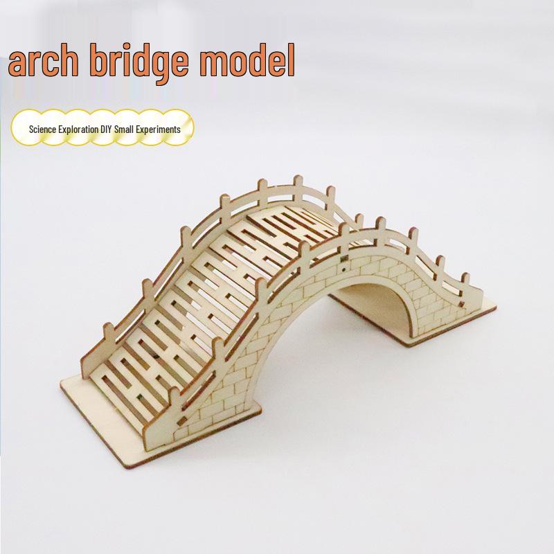 Children s DIY Arch Bridge Model Toy for Science and Technology Projects 24*8*9 cm
