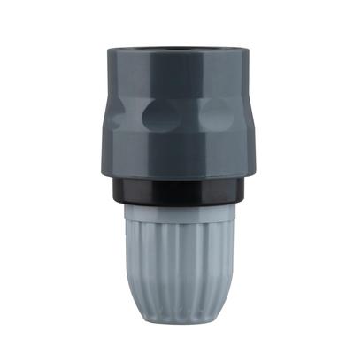 Raccord Mince Takagi (GY), Gris, Pièce de rechange pour enrouleurs de tuyau, Convient pour diamètre intérieur 7,5-9 mm et diamètre extérieur 13,5 mm, G079GYSH