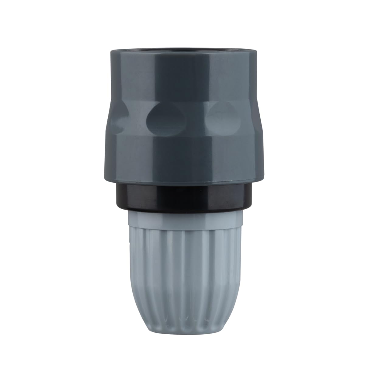 

Takagi Slim Connector (GY), Gray, Replacement Part for Hose Reels, Fits 7.5-9mm Inner Diameter and 13.5mm Outer Diameter, G079GYSH