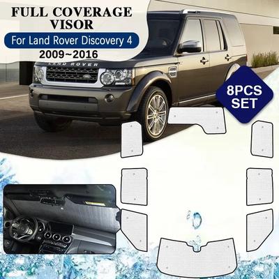 For Land Rover Discovery 4 LR4 L319 2009 2010 2011 2012 2013 2014 2015 2016 Full Coverage Sunshades Shaby Visor Car Accessories