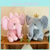 Adorable Elephant Plush Pillow Soft Stuffed Toy For Baby Comfort And Sleep Support