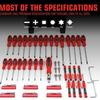 Precision Magnetic Screwdriver and Knife Combination Set, 100-Piece