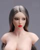 TOYBARJAPAN 1/6 Action Figure Parts SUPER DUCK SDH050 Pearl White Skin Beautiful Girl Action Eyes Movable Eyes Gum Included Asian Beauty Female Head